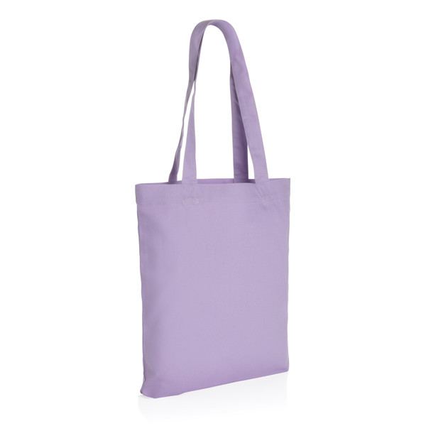 Impact Aware™ 285 gsm rcanvas tote bag - Lavender
