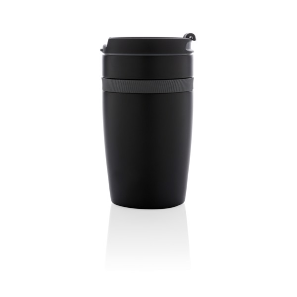 Xd Xclusive vacuum coffee tumbler, 280ml - Black / Grey