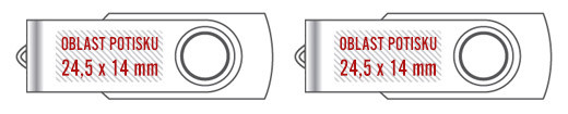 USB Flash drive TDX003 - WHITE_1GB