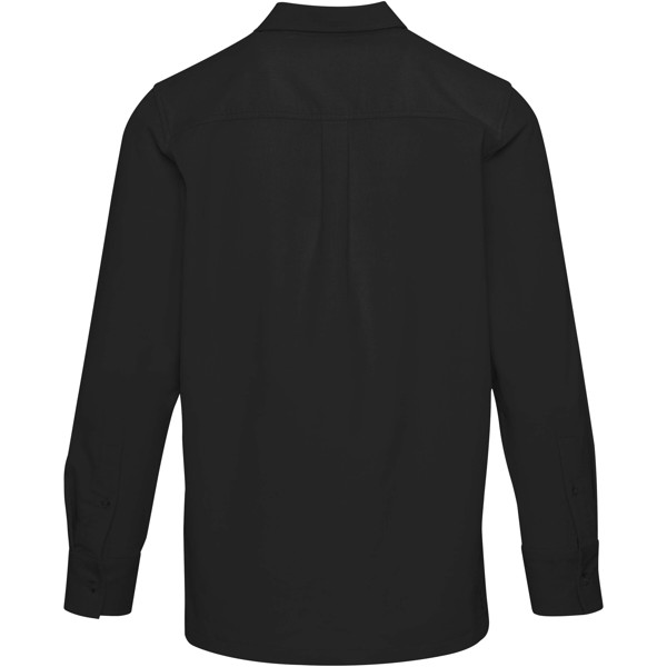 Alum corduroy unisex shirt - Solid Black / XS