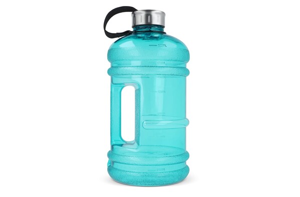 InSideOut Jumper bottle 2.2L - Transparent / Light Blue
