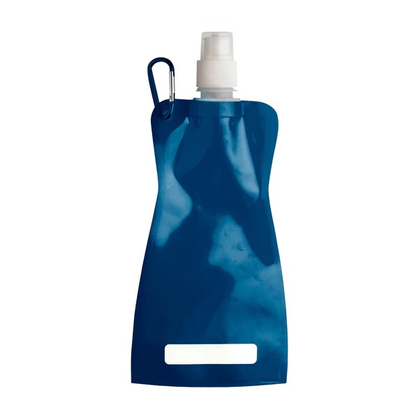 Gourde pliable Bailey | 420 ml - bleu