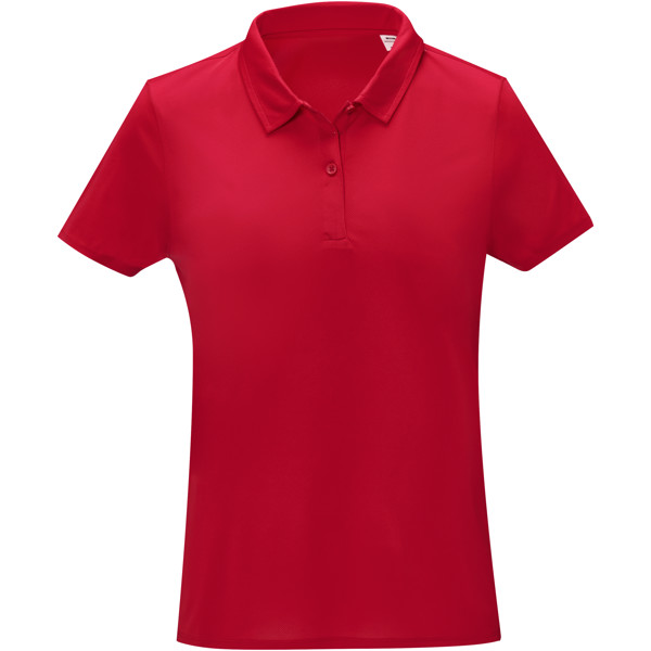 Polo cool-fit a maniche corte per donna da 105 g/m² Deimos - Rosso / M