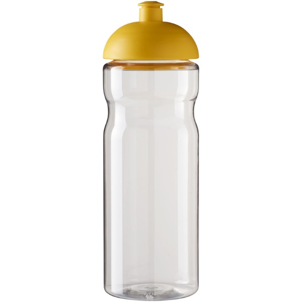 Bidon H2O Base® o pojemności 650 ml z wypukłym wieczkiem - Przezroczysty / Żółty
