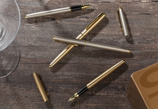 Rollerball pen GLOW GOLD - golden