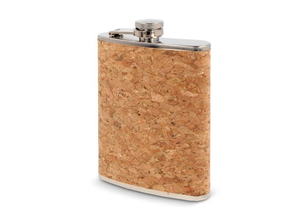 Hip-flask kork 220 ml