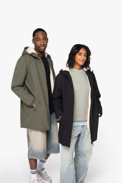 Unisex Sherpa-Lined Waterproof Jacket - XS