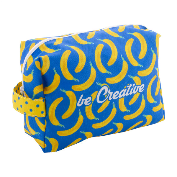 Custom Cosmetic Bag CreaBeauty Carry - White