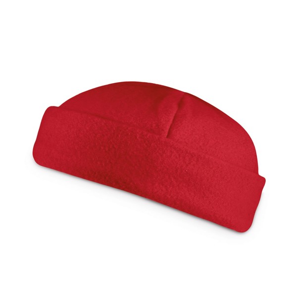 TORY. Gorro em tecido polar (220 g/m²) - Vermelho