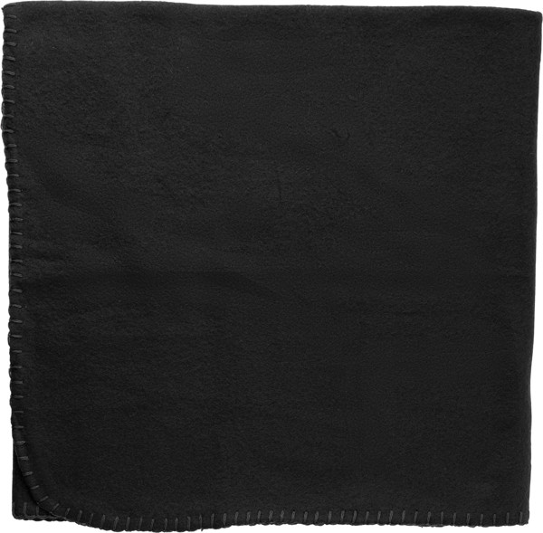 Urso de pelúcia com cobertor de lã Owen - Black