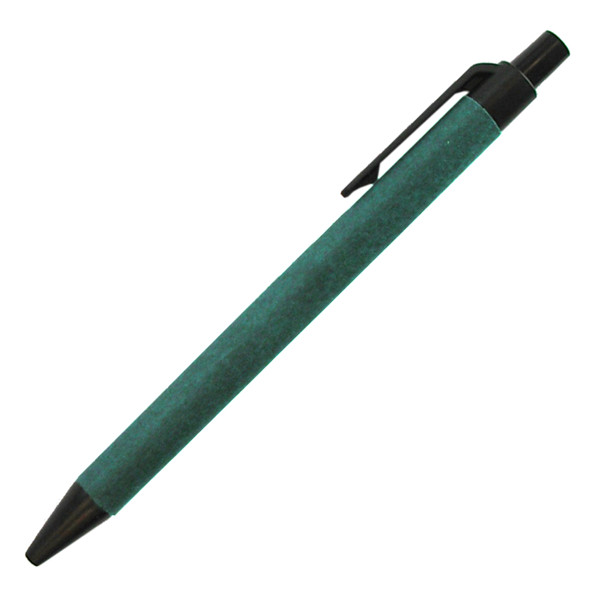 Envivo notepad with ballpen - Green / Beige