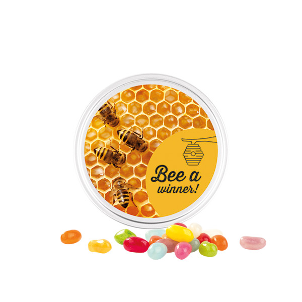 Midi Dose, weiß, American Style Jelly Beans | American Style Jelly Beans, 45 g