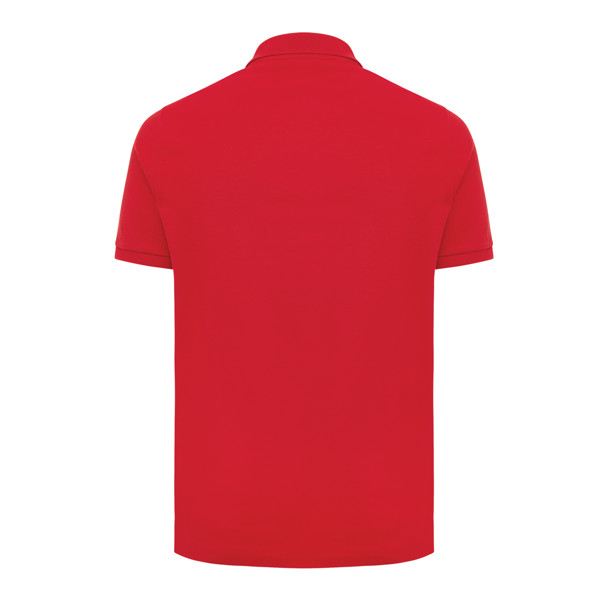 Iqoniq Yosemite polo majica, recikliran, organski bombaž, 220 g/m² - Rdeča / M