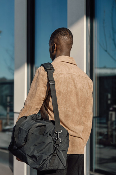 KENTO URBAN RCS recycled nylon Weekender - Black