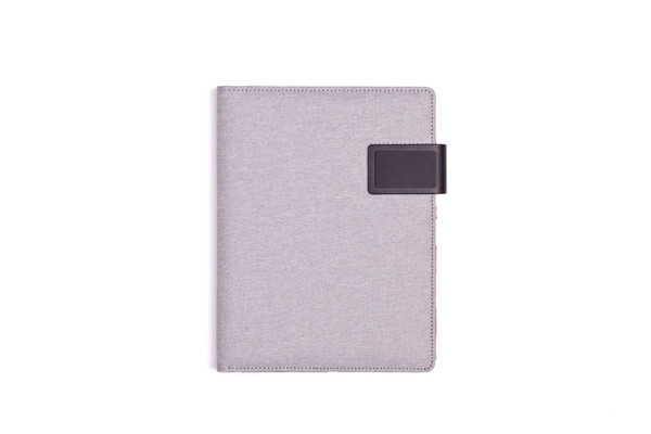 Strepia A5 Portfolio With Notebook - Grey