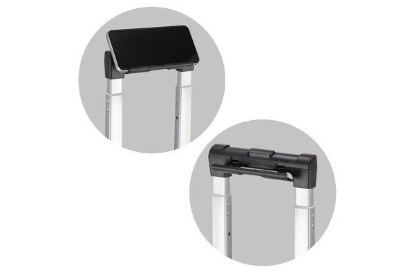 Underseat Trolley 14-Inch - White