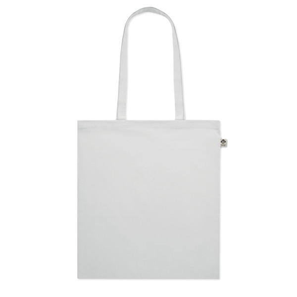 Organic Cotton shopping bag Nuoro Colour - White