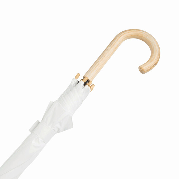 Automatic Stick Umbrella Lipsi - White