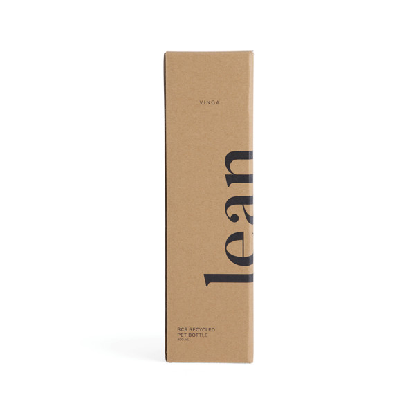 Lahev na vodu 800ml VINGA Lean z RCS RPET - Zelená