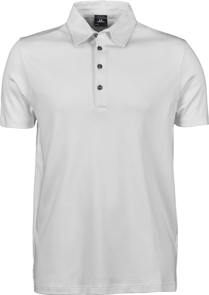 Moška polo majica iz bombaža pima Jays | TJ 1440 - Bela / M