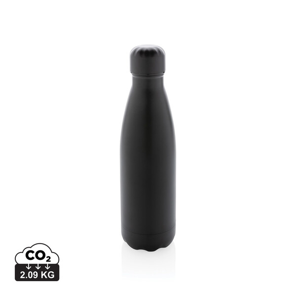 Bouteille isotherme en acier 500ml - Noir