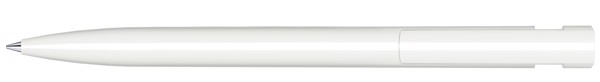 Senator® Liberty Polished, Push Ball Pen - White