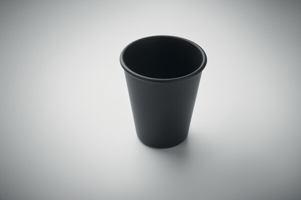 Reusable PLA single wall cup Cupful - Black