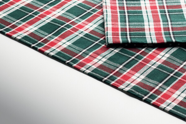 Chequer cotton tablecloth set Santable