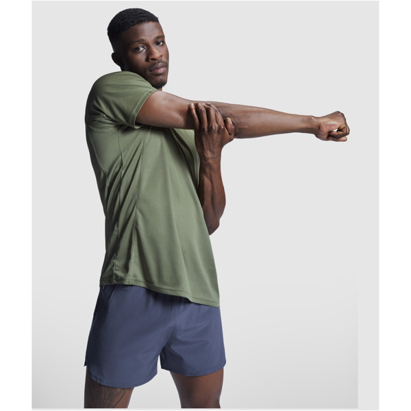 T-shirt sport Montecarlo maille piquée à manches courtes pour homme - Rossette / S
