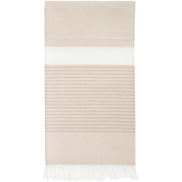 Telo fouta 100 x 180 cm Citizen Green Seabeach - Beige