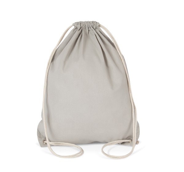 Cotton Drawstring Backpack