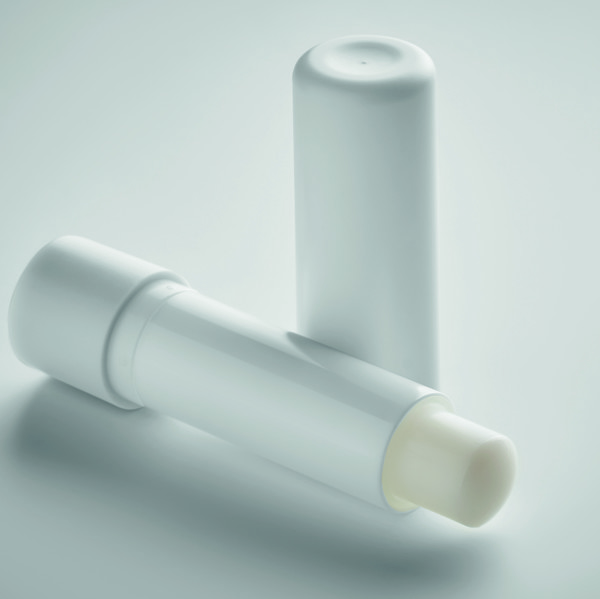 Vegan Gloss balzam za ustnice, SPF10, recikliran ABS - Bela