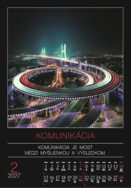 Nástenný Kalendár Cesta K Úspechu 2027