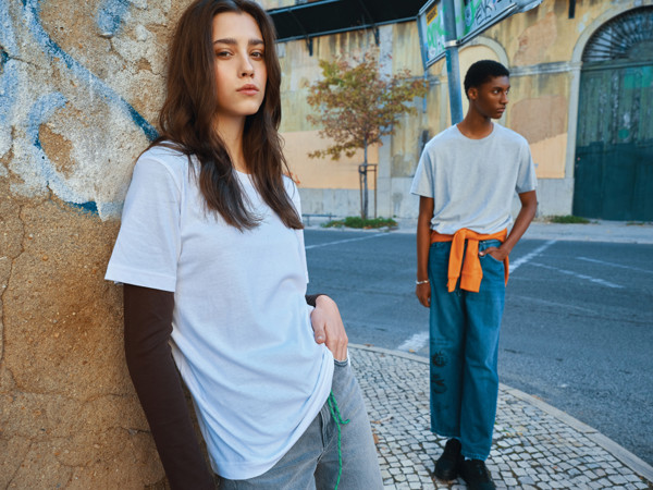 IQONIQ Kakadu relaxed T-Shirt aus recycelter Baumwolle - Recycled White / XXXL