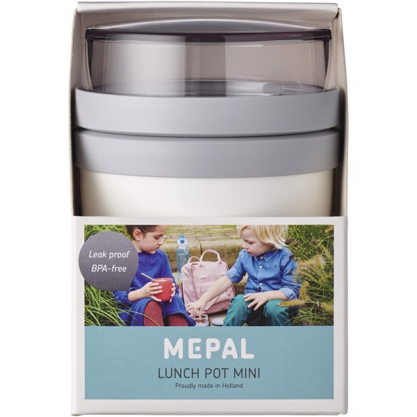 Bocal à déjeuner Ellipse 500+200 ml - Blanc