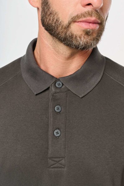 Majica s polo izrezom - Tamno Siva / XS
