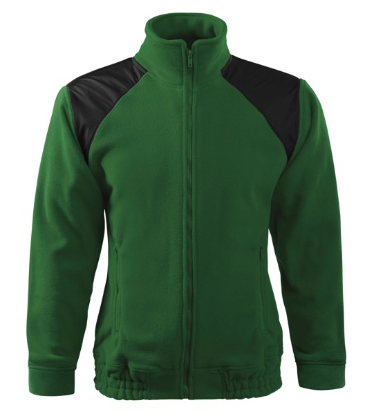 Fleece Unisex Rimeck® Jacket Hi-Q - Lahvově Zelená / 2XL