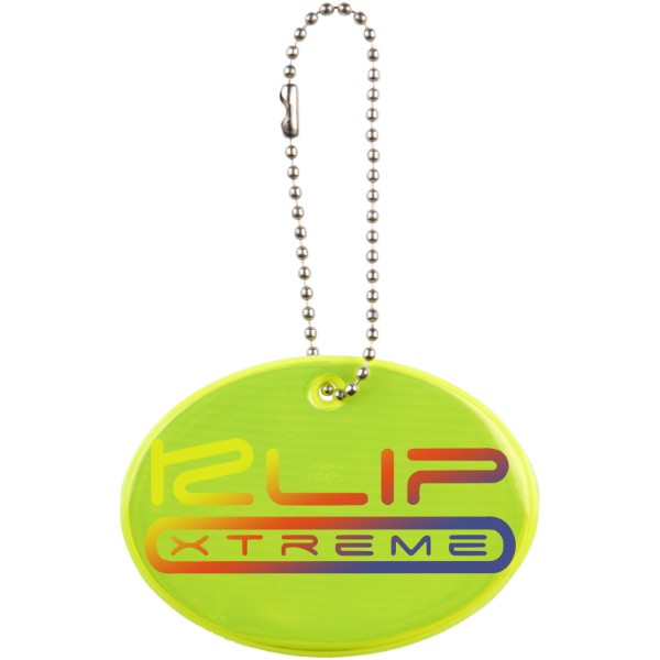 Suporte refletor redondo grande - Amarelo neón