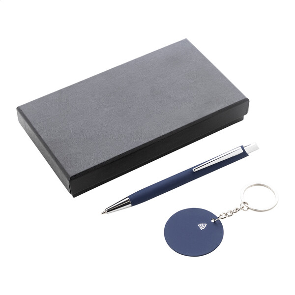 Set sylo et porte-clés Miroset - Bleu Foncé