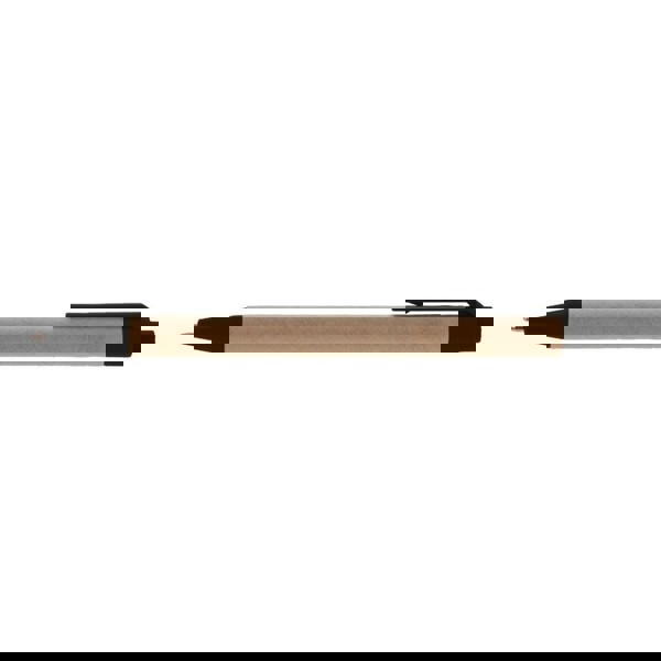 Notizbuch ca. A6 mit Kugelschreiber | Chapman - schwarz