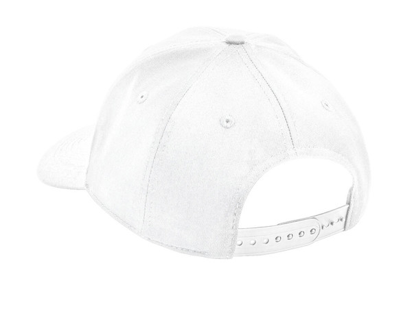 Urbanwear 6 Panel Snapback - White / ONE SIZE