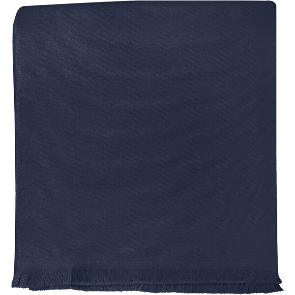 Citizen Green Axel organic cotton blanket - Navy