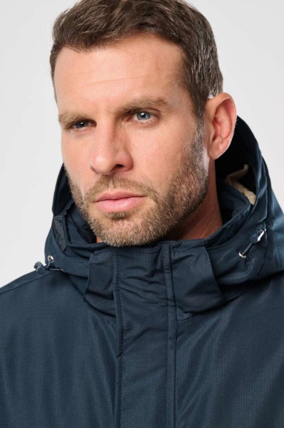 Unisex Hooded Performance Parka - Black / XL