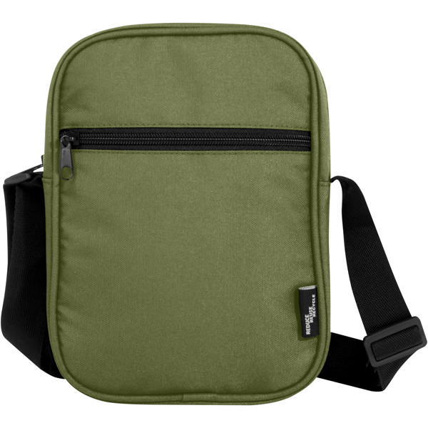 Sac bandoulière Byron de 2 L recyclé certifié GRS - Olive