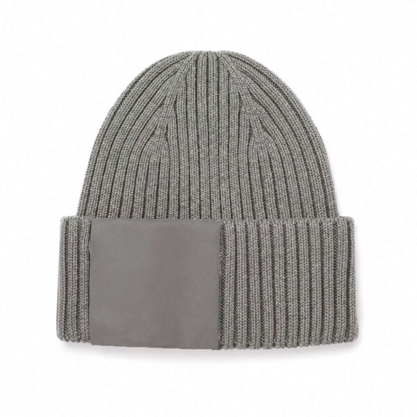 Cotton Knitted Beanie - Black
