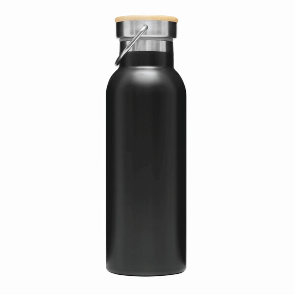 Izolovaná fľaša na pitie Eco Flavour - Čierna