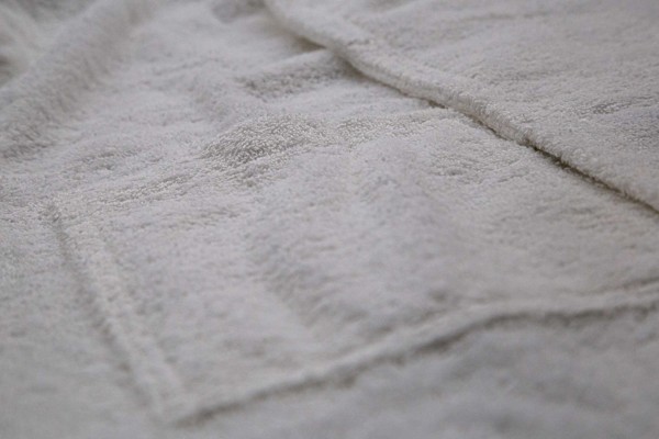 Olima Terry Bathrobe - White / XS/S