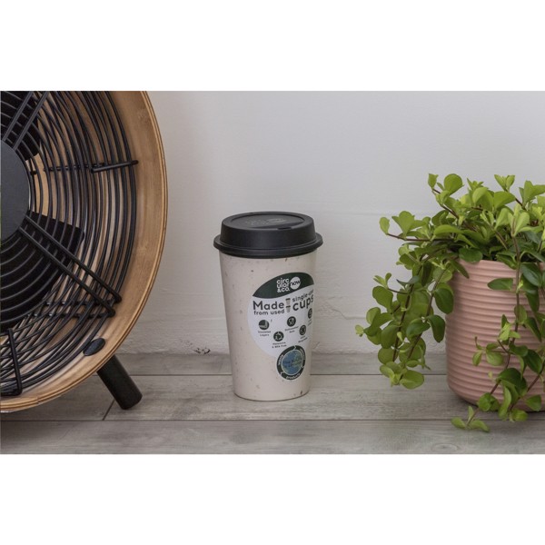 Circular&Co Recycled Now Cup 340 ml coffee cup - Black