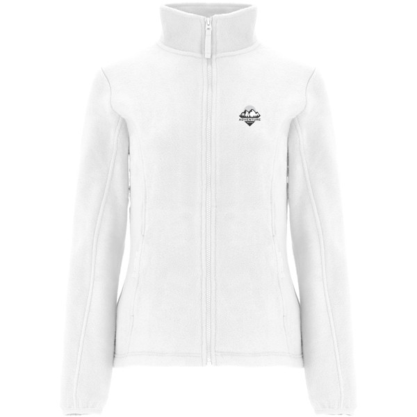 Veste Artic en polaire entièrement zippée pour femme - Blanc / M