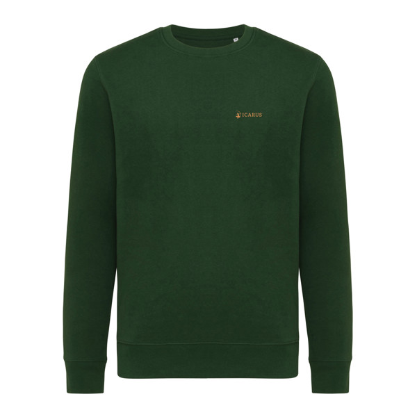 Lehká mikina Iqoniq Etosha z recykl. bavlny - Forest Green / S